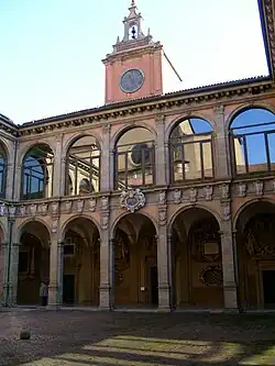 The palace seen from the inner courtyard.
