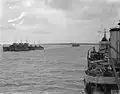 British ships in Liepāja