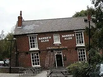 The Crooked House pub (controversially demolished in 2023)