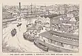 The Grove and Harbour, Bristol, 1907
