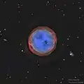 HaRGB image of the Owl Nebula M97 from the Liverpool Telescope