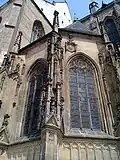 The pinnacle of the Sternberg Chapel
