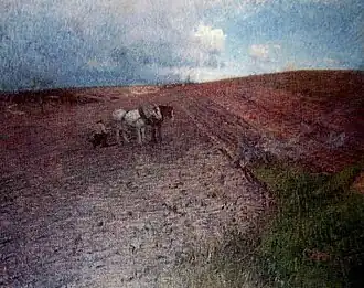 The Season of Storm, Stress and Toil, 1895, private collection