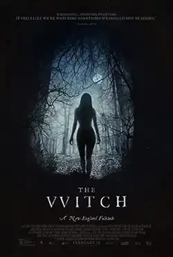 A silhouette of a woman's body walking into the woods, vignetted by a naturally shaped oval