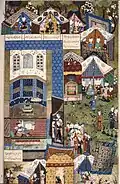 The marriage of Khusrau and Shirin (folio 89v)