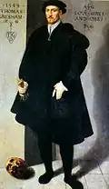 Thomas Gresham, painted in 1544