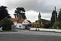 St Leonard's Church within the village