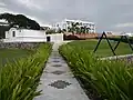 The greens guard the white