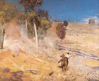 A break away!, 1891, Art Gallery of South Australia