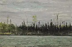 Mississagi, 1912. Sketch. Private collection