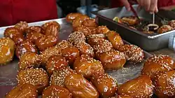Tongyeong-kkulppang sold at a store