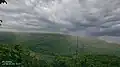 Top view from Chemtuburu Hill at 1700&nbsp;ft