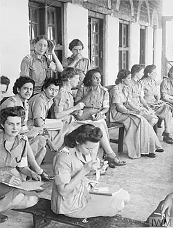 Indian Women's Auxiliary Corps at Dagshai