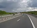 Trakia motorway near the village of Vakarel