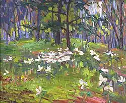 Landscape painting by Lily Osman Adams