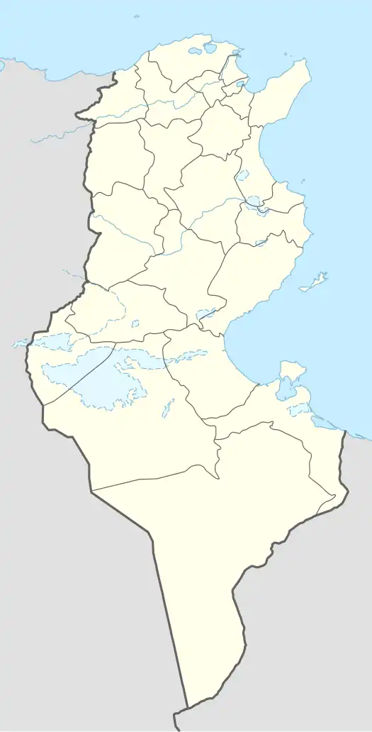 Midoun is located in Tunisia