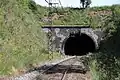 The southern entrance of the Mallet Pass tunnel. (Milepost 703,500)