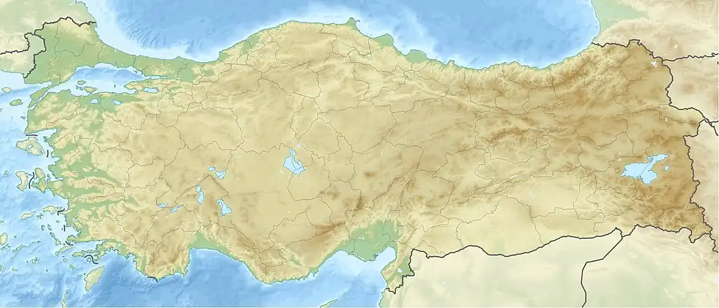 Priene is located in Turkey