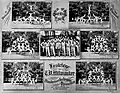 With Milwaukee gymnasts, 1909