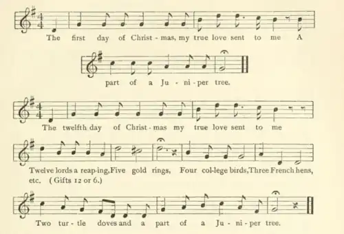 "s sung by the Allens at the Homestead, Castle Hill, Medfield, Massachusetts, 1899"