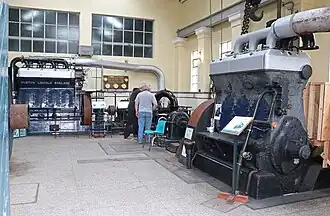 The diesel engines