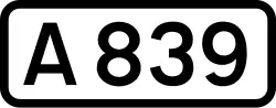 A839 shield