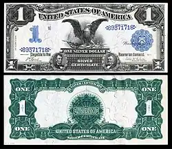 $1 Silver Certificate, Series 1899, Fr.226, depicting Abraham Lincoln and Ulysses Grant