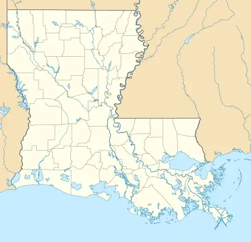 Michoud, Louisiana is located in Louisiana