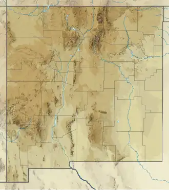 Ratón Pass is located in New Mexico