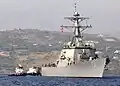 Arleigh Burke in Crete on 27 July 2007