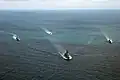 USS Rodney M. Davis (FFG 60) with HTMS Phutthayotfa Chulalok (front)