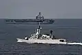 KD Lekir and USS&nbsp;Carl Vinson.