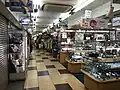 Shops under JR track