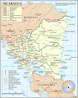 Image 10U.N. map of Nicaragua