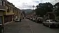 A street near the center of San Francisco de Sales