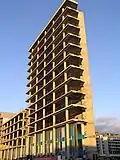 'The Sentinel' - an unfinished apartment tower in Sandyford, Dublin, acquired by the Comer Group