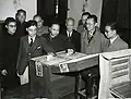 Professors from Chiao Tung University were casting ballots