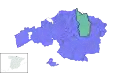 Location of the Urdaibai Biosphere Reserve in Biscay.