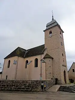 The church in Vadans