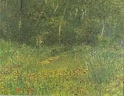Park at Asnières in Spring Spring, 1887 Collection Tan Sri Lim Kok Thay, Malaysia (on loan to cruise ship "Norwegian Pearl") (F362)