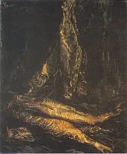 Still Life with Bloaters also Smoked Herrings, 1886, Kröller-Müller Museum, Otterlo (F203)
