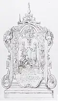 Cenotaph of Jeronimus van Serooskerke (1500–1571) and Eleonora Micault (1513–1552) in the Sint-Gertrudiskerk in Bergen op Zoom