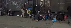 2024.People in the main streets are visibly taking drugs, passed out and suffering for over ten city blocks.