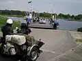 Ferry across the Meuse