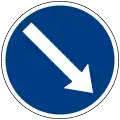 Pass onto right