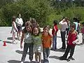 New Friends-Galiano Students visit Penelakut Band School, Penelakut