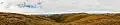 Panorama from the USA-Canada border.