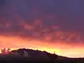 Volcán Barú at sunset, as seen from Boquete, Chiriquí