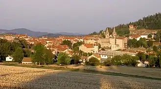 A general view of Lalouvesc