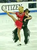 Dance upright and Y-spin (Tanith Belbin & Benjamin Agosto)